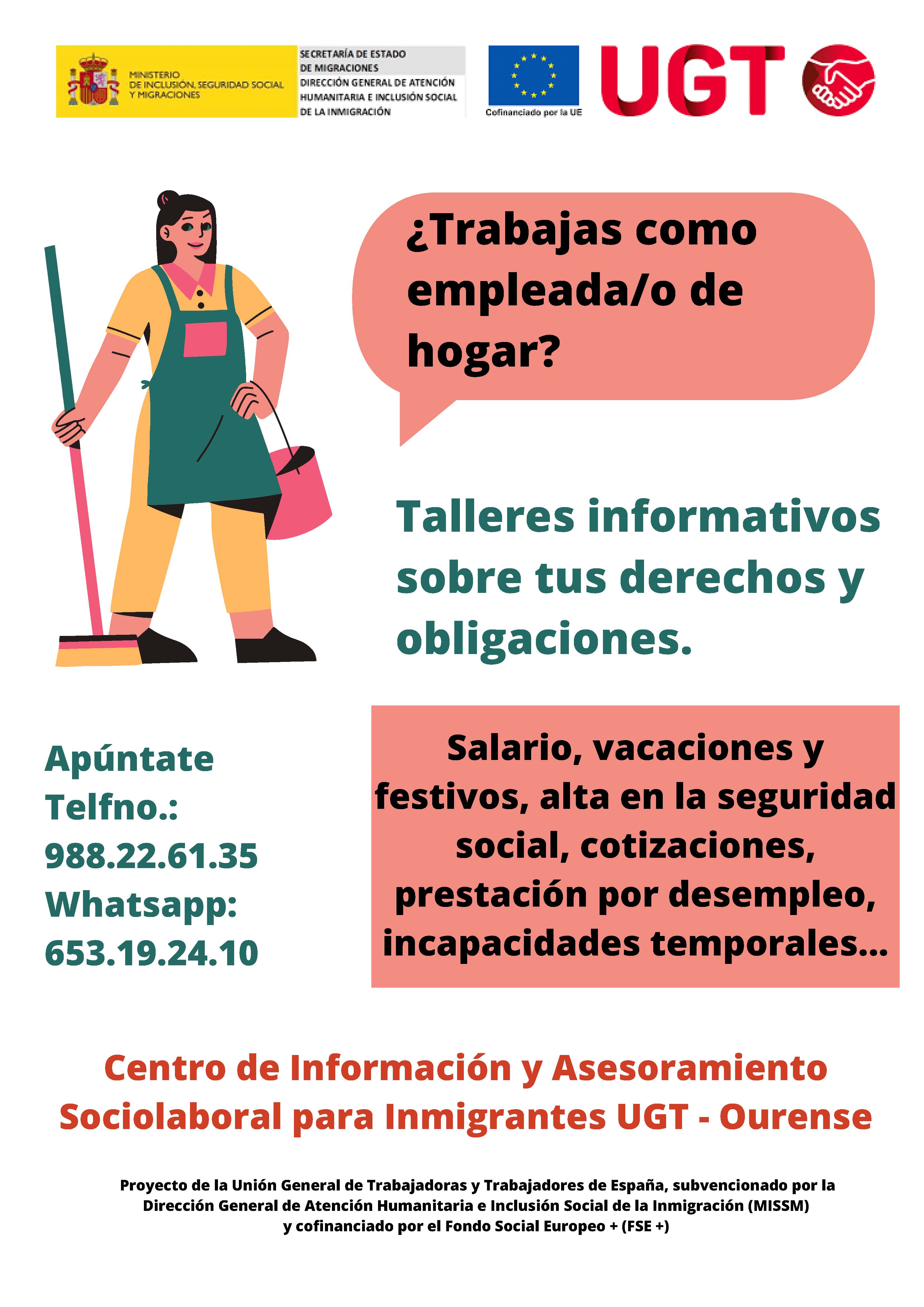 TALLERES EMPREGADAS FOGAR